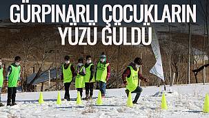 Gürpınarlı Çocukların Yüzü Güldü