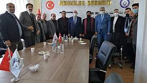 İrfan Kartal Brukiler Derneğini Ziyaret Etti