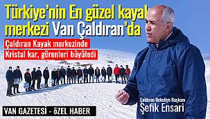 Türkiye'nin En güzel kayak merkezi Van Çaldıran'da  - Detaylar Vanhaber'de