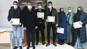 Tuşbalı Öğretmenlere Başarı Belgesi