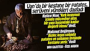 Van’da bir kestane bir patates serüveni, yürekleri dağladı