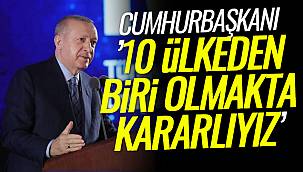 Van Haber: Erdoğan,’10 ülkeden biri olmakta kararlıyız’