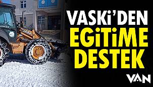 VASKİ'den Eğitime Destek