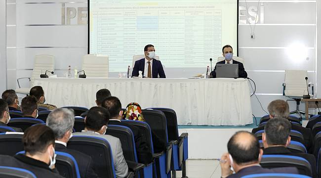 Aslan,'Dinamik Denetim Süreci' toplantısı düzenledi