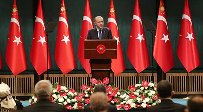 ERDOĞAN,'ADIMLARIMIZI KADEMELİ ŞEKİLDE ATMAMIZ GEREKİYOR'
