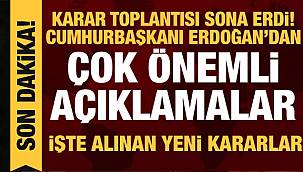 Son dakika Vanhaber: Van'da yasaklar kalttı - Cumhurbaşkanı Erdoğan Kabine toplantısı açıklaması