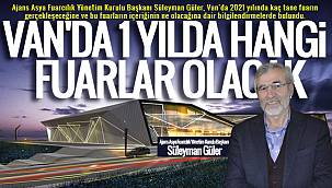 VAN'DA 1 YILDA HANGİ FUARLAR OLACAK