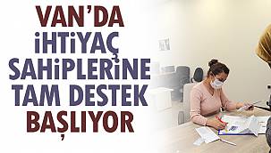 Van'da İhtiyaç Sahiplerine Tam Destek Başlıyor