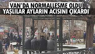 Van'da Normalleşme Oldu- Yaşlılar Ayların Acısını Çıkardı