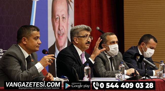 Van Erçiş Muhtarların sorunları bir bir dinlenildi