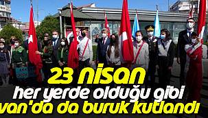 23 Nisan Her Yerde Olduğu Gibi Van'da da Buruk Kutlandı 