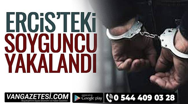 Erciş'teki Soyguncu Yakalandı