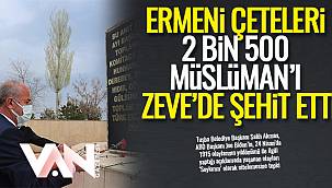 AKMAN, ERMENİ ÇETELERİ 2 BİN 500 MÜSLÜMAN'I ZEVE'DE ŞEHİT ETTİ