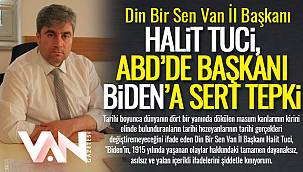 Halit Tuci, ABD’de başkanı Biden’a sert tepki