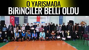 O Yarışmada Birinciler Belli Oldu