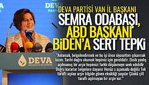 Semra Odabaşı’dan ABD Başkanı Biden'a sert tepki