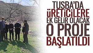 Tuşba'da Üreticilere Ek Gelir Olacak O Proje Başlatıldı