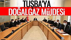 Tuşba'ya Doğal gaz Müjdesi 