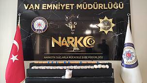 Van'da 1 Kilo 850 Gram Metamfetamin maddesi ele geçirldi