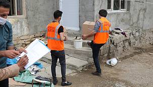 Van’da 1000 adet gıda ve 1000 adet temizlik kolisi