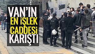 Van'ın En İşlek Caddesi Karıştı