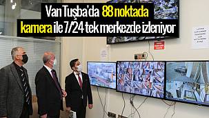 Van Tuşba'da 88 noktada kamera ile 7/24 tek merkezde izleniyor