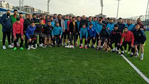 Vangölü Spor Kulübü'ne moral desteği verildi