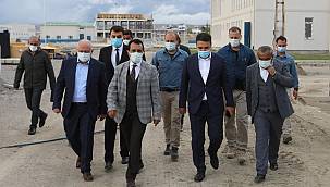 BÜYÜKŞEHİR BELEDİYESİ GENEL SEKRETERİ ARITMA TESİSİNİ GEZDİ
