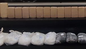 Van’da 22 parça halinde toplam 11 Kilo 300 Gram Eroin
