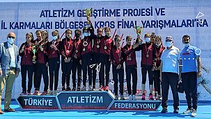 Van'da U16 Atletizm takımı, finallere de damga vurdu