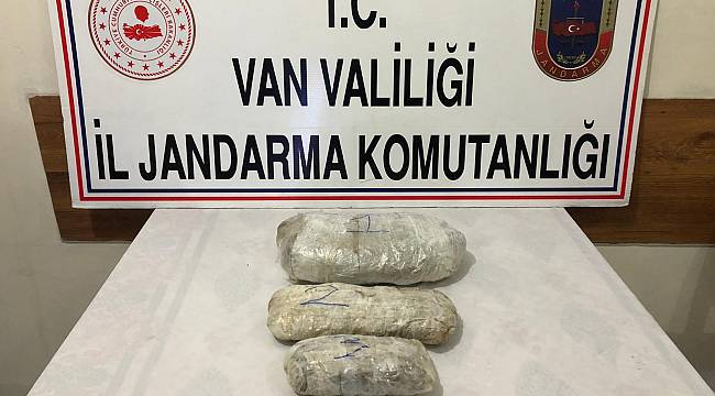 Van Yukarı Tulgalı Mahallesinde Esrar Operasyonu