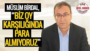 Birdal,'Biz oy karşılığında para almıyoruz' Van haber'de