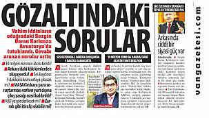 Bugün gazete manşetleri Vanhaber'de