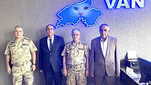 Kandaşoğlu'na Orgeneral ve Jandarma Genel komutanı ziyaret