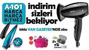 Van'da A101 Marketlerinde Van Gazetesi okurlarına indirim