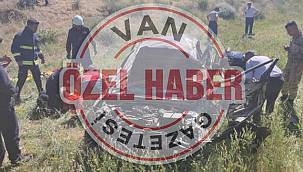 Van'da araç takla attı ve 2 ölü 1 yaralı - Detaylar Vanhaber'de