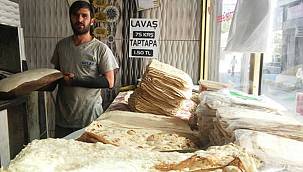 Van'da bu lavaşçı günlük 2 bin lavaş ekmek üretiyor