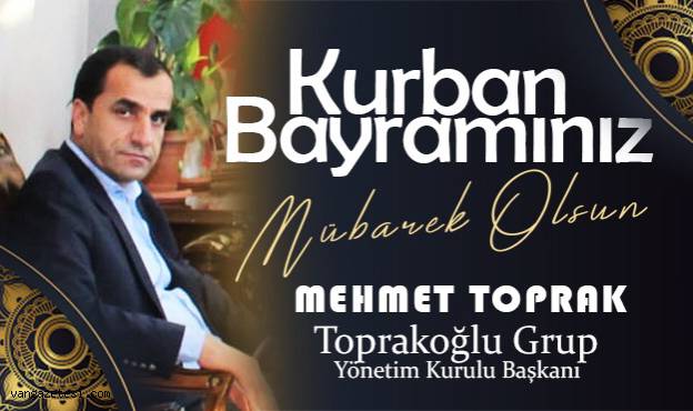 Mehmet Toprak’tan Kurban Bayramı Mesajı