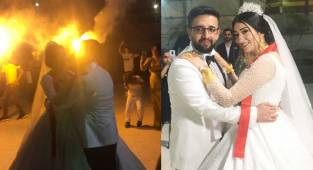 Yüzgeç ve Kaya ailesinin mutlu günü