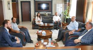 Başkan saya teşekkür ziyareti