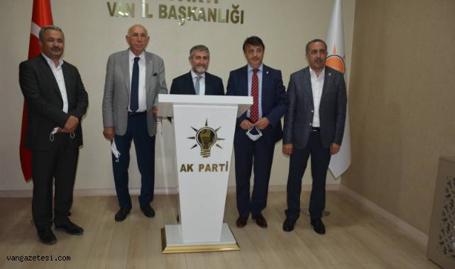 NEBATİ’DEN AK PARTİ VAN İL BAŞKANLIĞI’NA ZİYARET