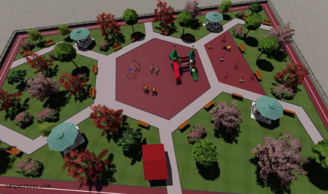 Van'a 15 yeni park