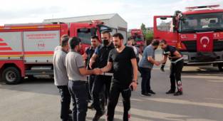 Van’daki itfaiyecilere Antalya görevlendirmesi