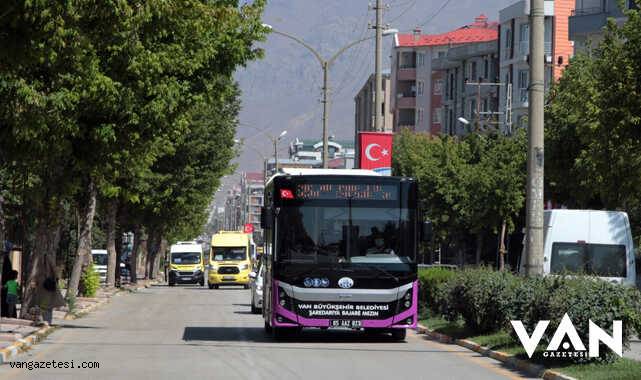 Van'ın 21 yeni güzergahına otobüs seferleri, tam liste