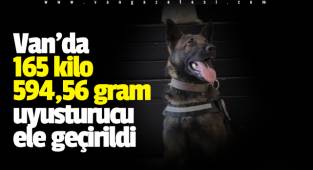 Van'da 165 kilo 594,56 gram uyuşturucu ele geçirildi