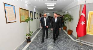 Eğitim-Bir-Sen Genel Başkanı Ali Yalçın Van YYÜ’sine Ziyaret