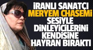 İranlı sanatçı Van'da Türkçe seslendirme yaptı, dinleyenler...