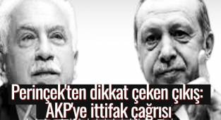  Perinçek'ten dikkat çeken çıkış: AKP'ye ittifak çağrısı
