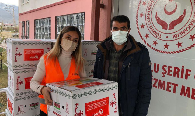 LÖSEV Et dağıtımına Van'da devam ediyor!