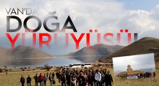 Van'da doğa yürüyüşüne büyük ilgi